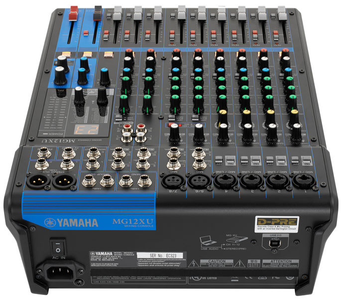 Table de Mixage - Yamaha MG12 XU